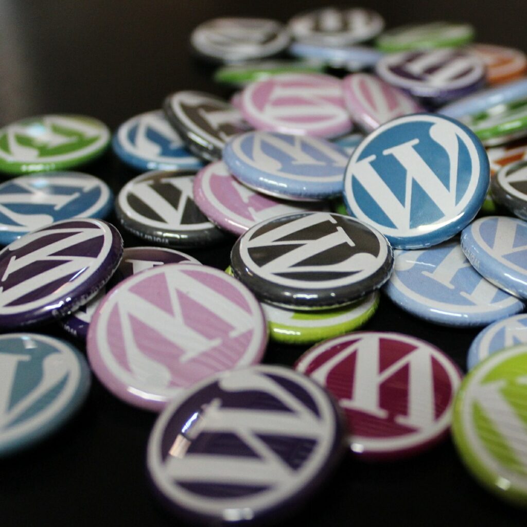 WordPress-knappar